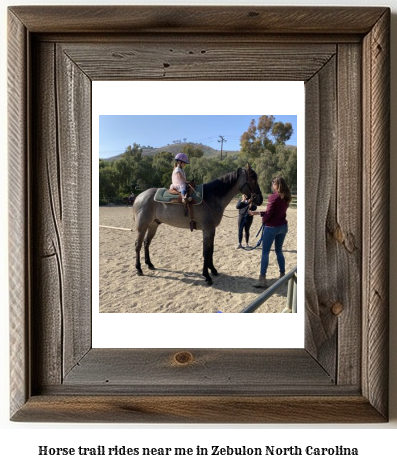 horse trail rides near me in Zebulon, North Carolina